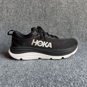 HOKA Gaviota 5 Wide Women’s 11 D Black White Running Shoes 1134270 BWHT